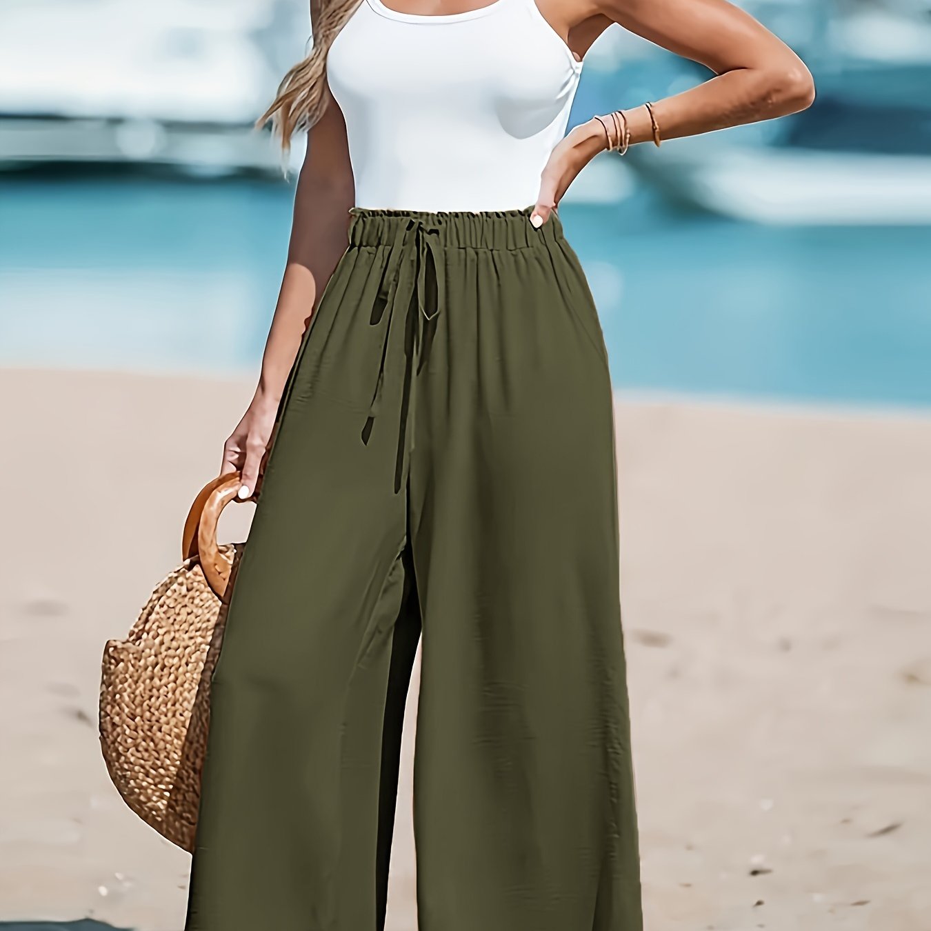 Elora pants - Wijde soepelvallende broek