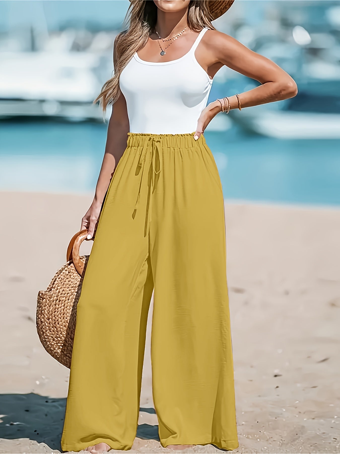 Elora pants - Wijde soepelvallende broek