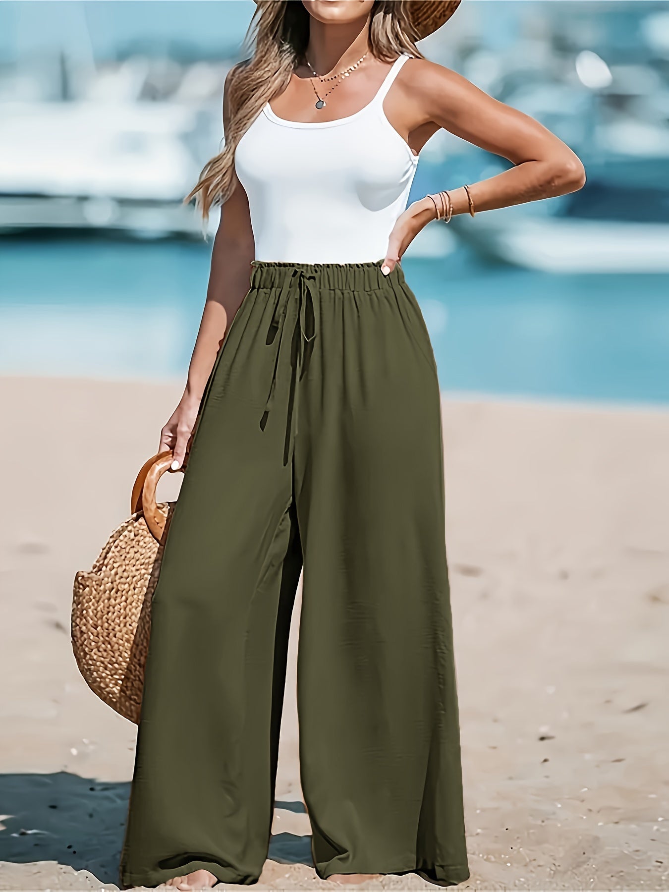 Elora pants - Wijde soepelvallende broek